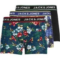 Jack & Jones Boksershorts mørkeblå / brun / sort / offwhite