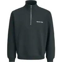 Jack & Jones Sweatshirt Med Halv Lynlås