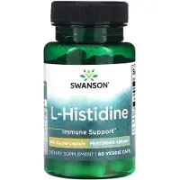 Swanson Health , L-Histidine, 500 mg, 60 Veggie Caps