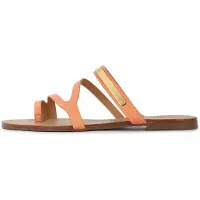 Kazar Klipklappere beige / mandarin