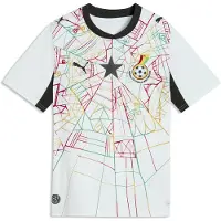 Puma Ghana 2026 Home Jersey Youth, Clothing, White/Black, 5-6Y