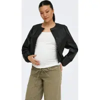ONLY Maternity Overdel mokka / hvid
