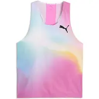 Puma Lightspeed ULTRAWEAVE Graphic Running Singlet Men, Clothing, Poison Pink, XL