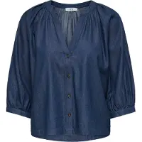 JDY Bluse 'JDYKAI' blue denim