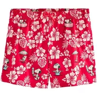 Next Badeshorts lyseblå / rød / hvid