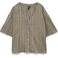 Vero Moda Bluse 'VMRosie' brokade / sort