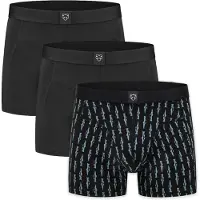 Adam Boksershorts 'Trouts' opal / sort