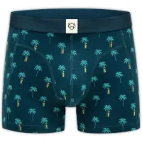 Adam Boksershorts navy / turkis / cyanblå / gul