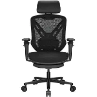 Cougar Speeder NEO, Universal gamingstol, 120 kg, Polstret sæde, Ryglæn i net, Universel, Sort