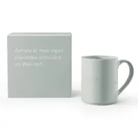 Design House Stockholm Astrid Lindgren krus "annars är man ingen människa" Svensk tekst