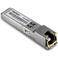 Trendnet TEG MGBRJ - Version v1.0R - SFP (mini-GBIC) transceiver modul - 1GbE - 1000Base-T - RJ-45 - op til 100 m - TAA-kompatibel