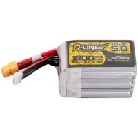 Tattu Lipo R-line Version 5.0 150c 6s Batteri Med Xt60-stik 1800mah 22.2v