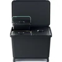 Prosperplast 2x10l+1x23l Systema 56x39x41 Cm Genbrugsbeholder