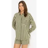 LASCANA Shorty guld / pastelgrøn / mørkegrøn