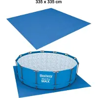 Bestway 58001, Teltstof, Blå, 3,05 m, 3,05 m, 3,05 m, 879 g