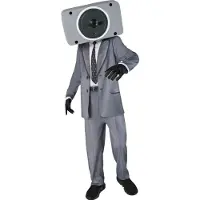 Rubies Skibidi Toilet Child-speakerman (122 Cm) Brugerdefineret
