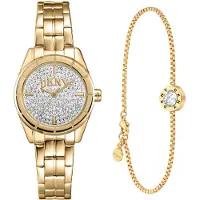 DKNY Analogt ur guld / sølv / transparent