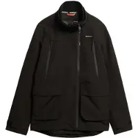 Superdry Superdrytil mænd. M5012097A Ultimate Hoodless Windbreaker Jacket Ultimate Black (S), Sort, Casual, Polyester