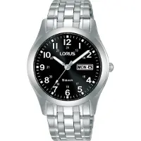 Lorus Herreur RXN73DX5 Classic Sort/Stål Ø38 mm