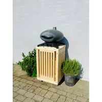 Kabeltromlen Altan Grillbord med Gasflaskeskjuler | Nye Traller | 65.5 cm / Uden Topplade