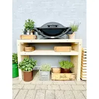 Kabeltromlen Grillbord af Traller | Nye Traller | 100 cm / 49 cm / Uden Topplade