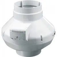 Vents kanalventilator centrifugal ø 150 80W 46dB hvid (VK150)