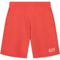 Emporio Armani EA7til drenge. 7B000026_AF10380 Terry Bermuda shorts rød (12Años= 154cm), Casual, Sport, Bomuld, børnetøj