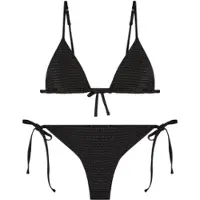 Emporio Armani Emporio Armanitil kvinder. EW000786_AF20255 Sort lurex-bikini (M), Badetøj, Polyester