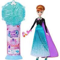 Disney Dukke - Fashion Doll Reveal Anna - - OneSize - Dukke