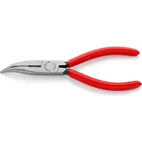 Knipex 25 21 160, Diagonal tang, Krom-vanadium-stål, Plast, Rød, 160 mm, 112 g