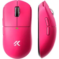 MCHOSE A5 V3 Ultra Lightweight Wireless - Gaming Mus - Optisk - 6 knapper - Rød