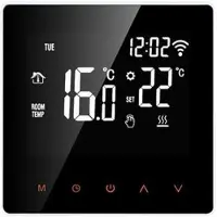 Mtp Products WT81 Smart WiFi-termostat til vandbaseret gulvvarme - Tuya-appen, Alexa, Google Home