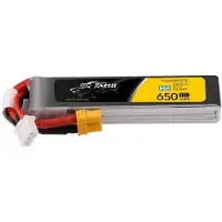 Tattu Akkumulator Lipo 2s 650mAh 95C 7.6V HV z XT30 Long-Pack