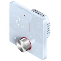 Mtp Products BHT-009GCLW Programmerbar WiFi-smart Tuya-termostat - hvid