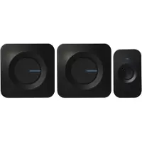 Emos Trådløs batteridørklokke 2 modtagere