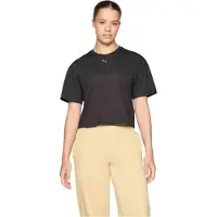 Puma Funktionsbluse 'Cloudspun' mørkegrå / sort
