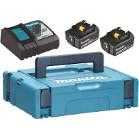 Makita LXT - Batterioplader + batteri - for DHR263Z, DHR263ZJ, DHR264Z, DHR264ZJ, DUH651Z, DUR364LZ