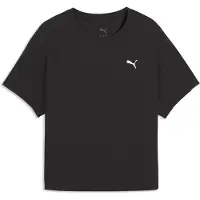 Puma Run coolCELL Boxy Tee Women, Clothing, Black, L