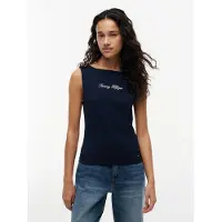 Tommy Hilfiger Ww0ww50947 ærmeløs T-shirt