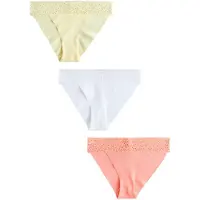 Next Slip pastelgul / laks / hvid