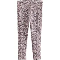 Next Leggings aubergine / lavendel / orange / uldhvid