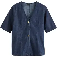 Next Bluse mørkeblå