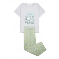Women´secret Pyjamas lyseblå / lysegrå / lysegrøn