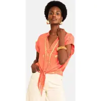 Love & roses Bluse gul / orange