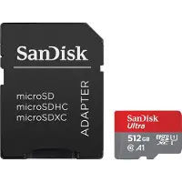 SanDisk Ultra microSD/SD - 150MB/s - 512GB
