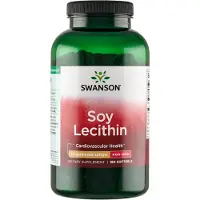 Swanson Health , Soja Lecithin, 1,2 g, 180 Bløde Gel