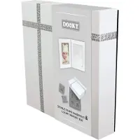 Dooky Sæt - Happy Hand - Dobbelt Ramme Hånd/Foto + Mindeæske - - OneSize - Kreasæt