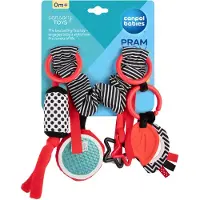 Canpol Babies pakabinamas žaislas vežimėliui/kėdutei Sensory Toys, 68/071_red