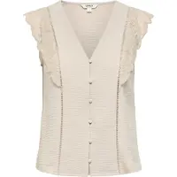 ONLY Bluse 'ONLMETTE' lysebeige