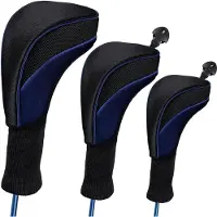 INF Golfkøllebetræk - 1, 3 & 5 Woods Blue